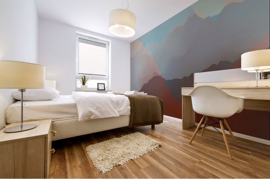 Beautiful Mountains 2 Mural print