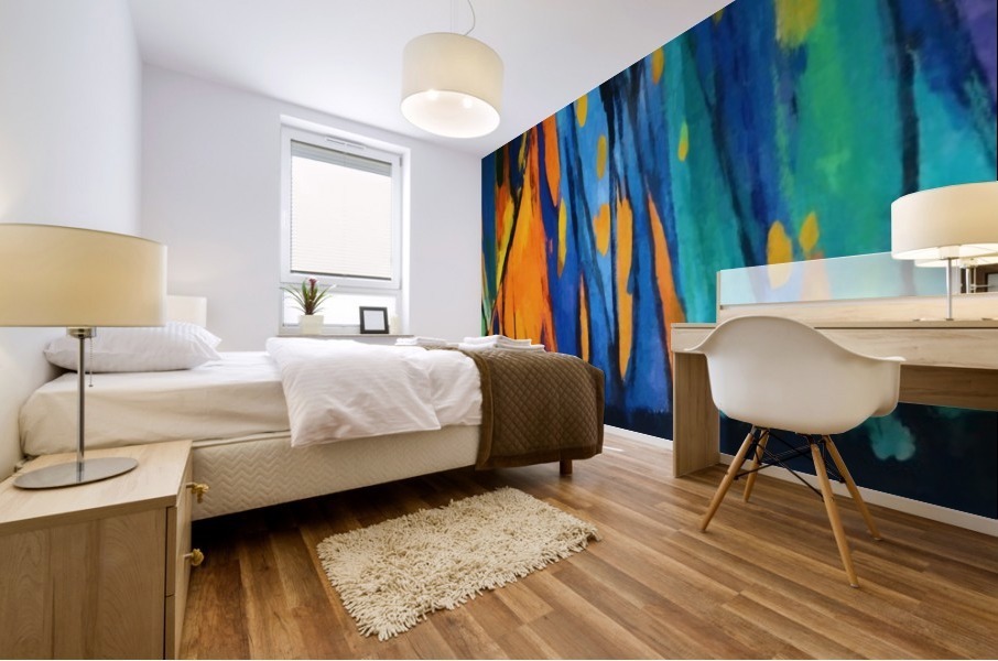 Autumnal Landscape 7 Mural print