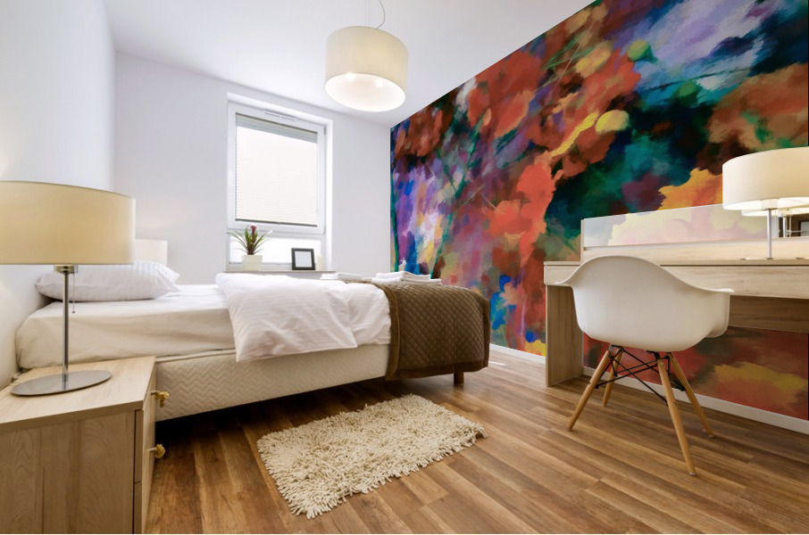Sprigtime Mural print