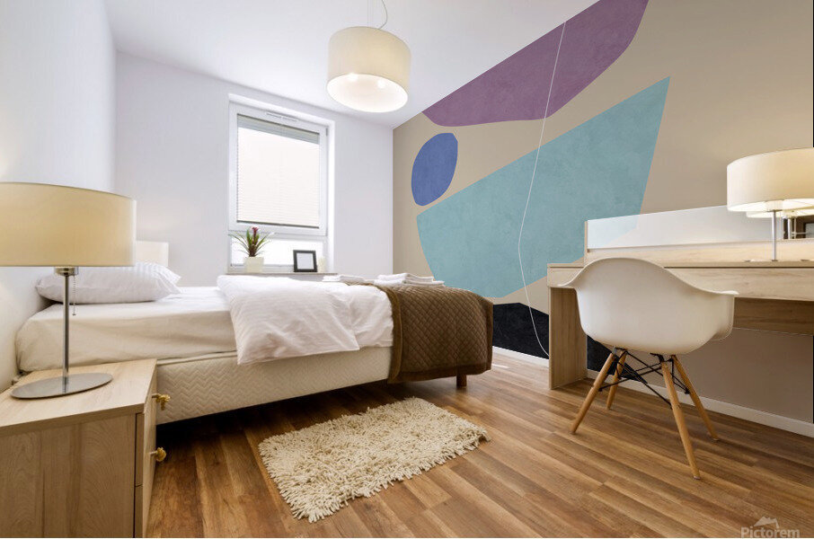 Minimal Concept Mural print