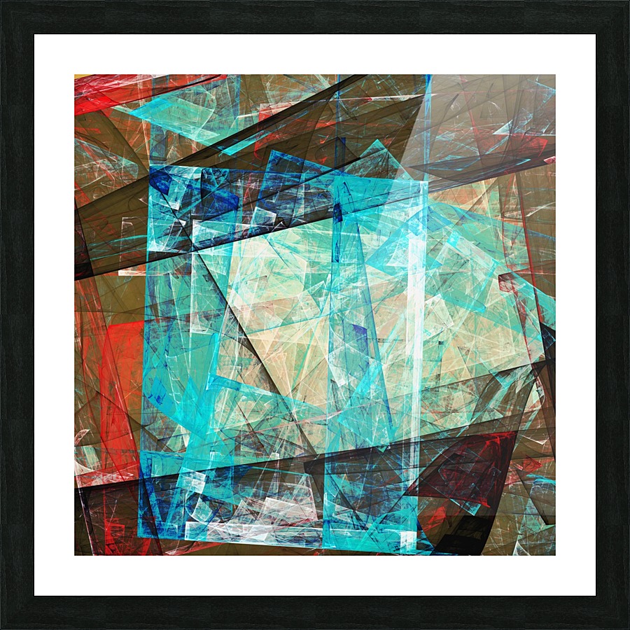 Abstract Composition 458 Picture Frame print