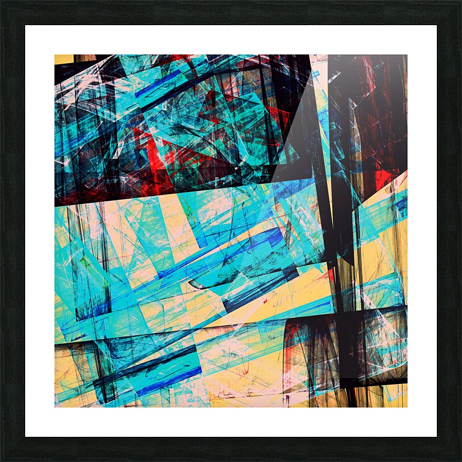 Abstract Composition 485 Picture Frame print