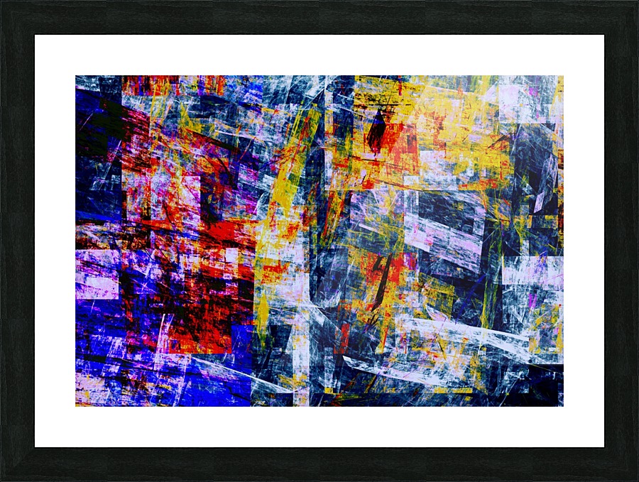 Abstract Composition 483 Picture Frame print