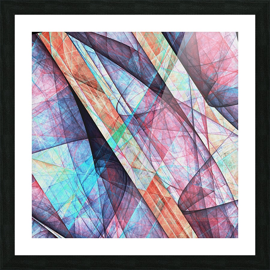 Abstract Composition 494 Picture Frame print