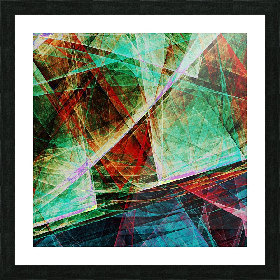 Abstract Composition 491 Picture Frame print