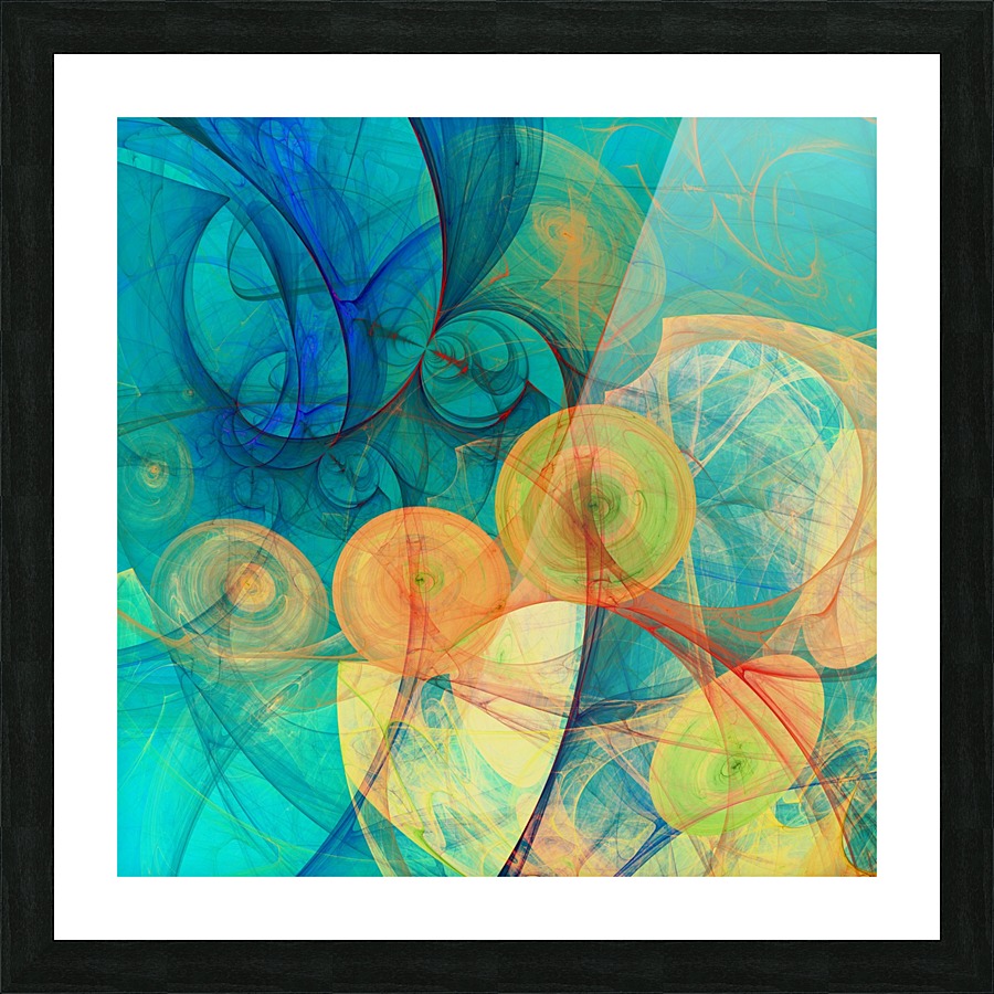 Abstract Composition 324 Picture Frame print