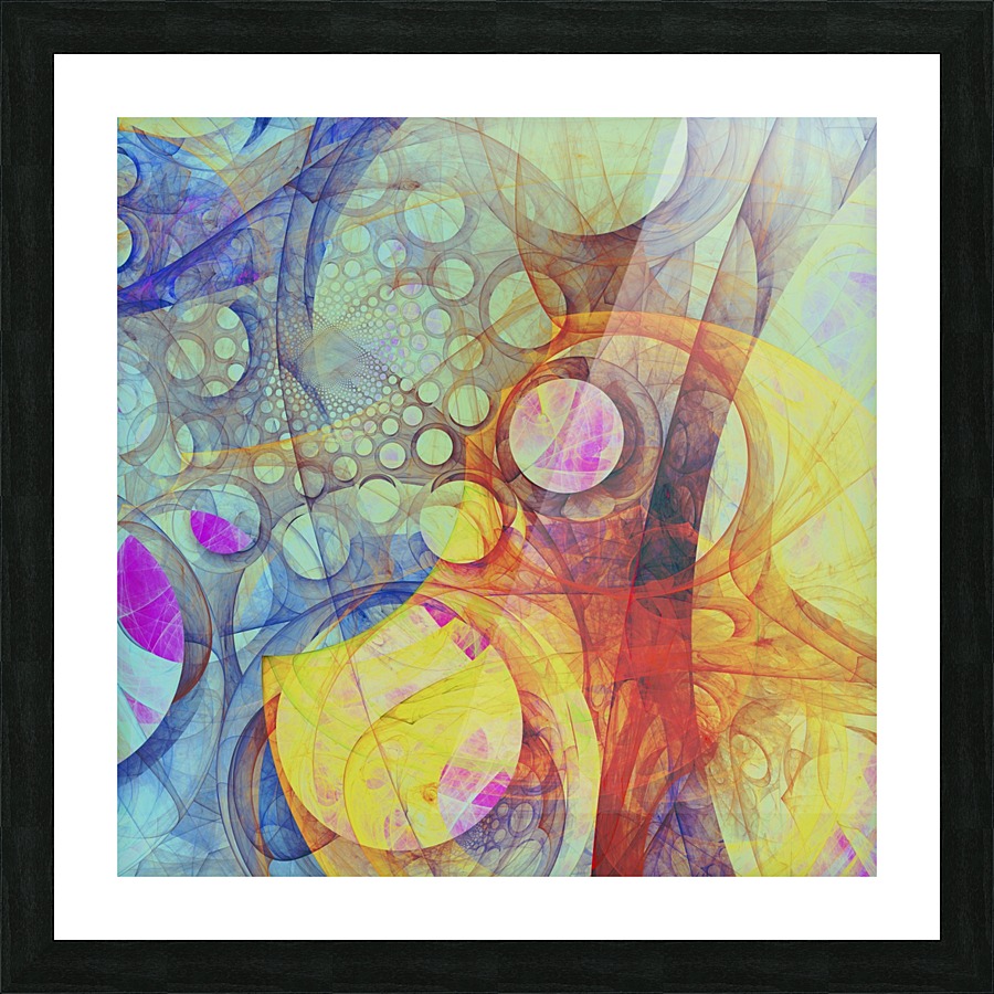 Abstract Composition 325 Picture Frame print
