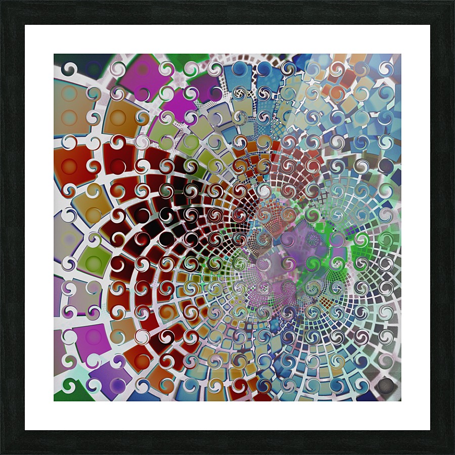 Abstract Composition 158 Picture Frame print