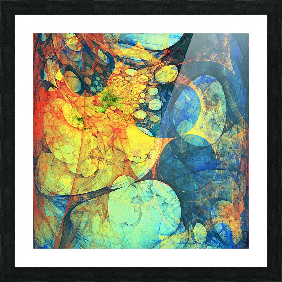 Abstract Composition 187 Picture Frame print