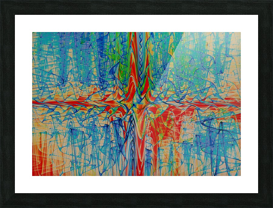 Abstract Composition 284 Picture Frame print