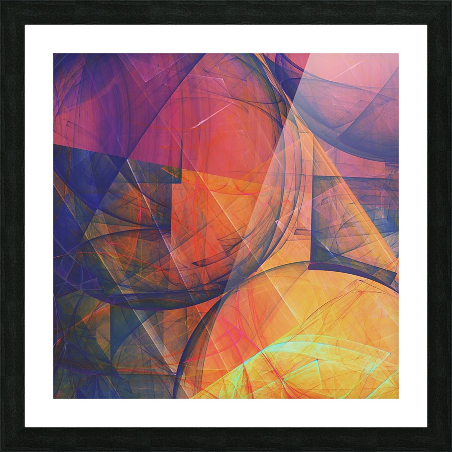 Abstract Composition 335 Picture Frame print