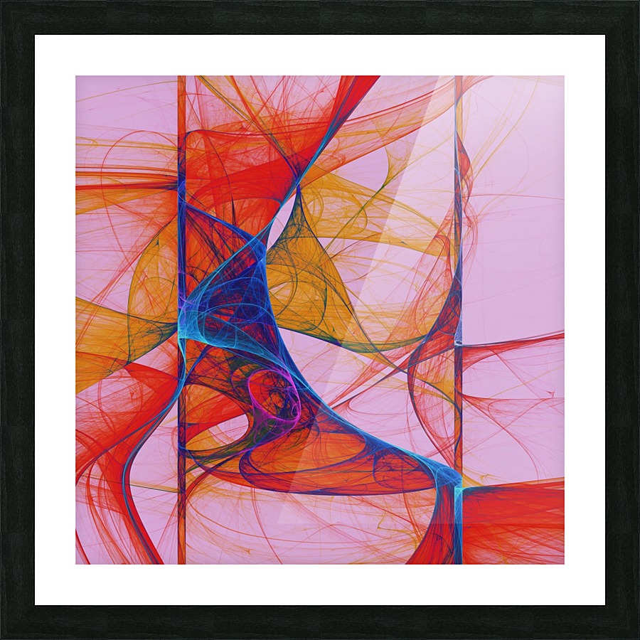 Abstract Composition 344 Picture Frame print