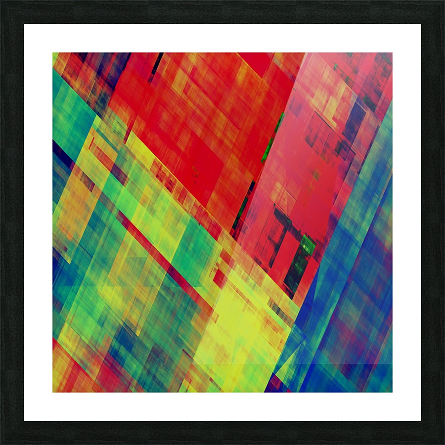Abstract Composition 360 Picture Frame print