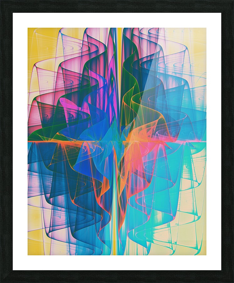 Abstract Composition 371 Picture Frame print