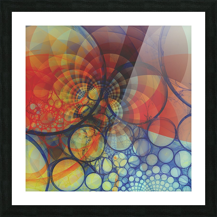 Abstract Composition 383 Picture Frame print