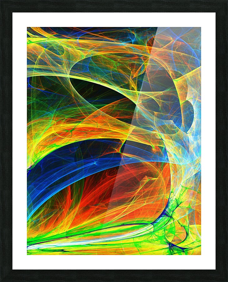 Abstract Composition 395 Picture Frame print