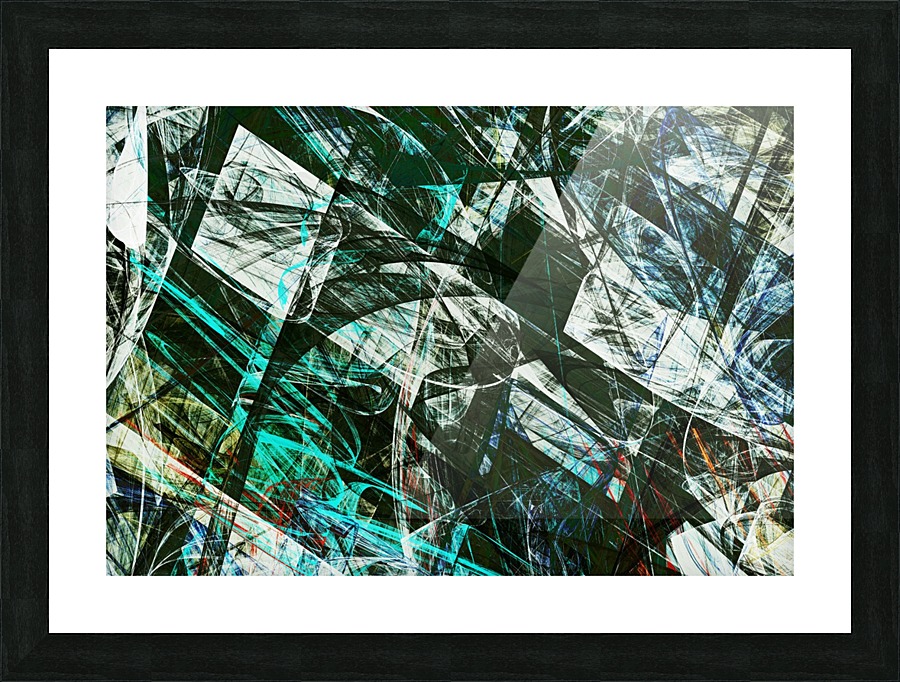 Abstract Composition 418 Picture Frame print
