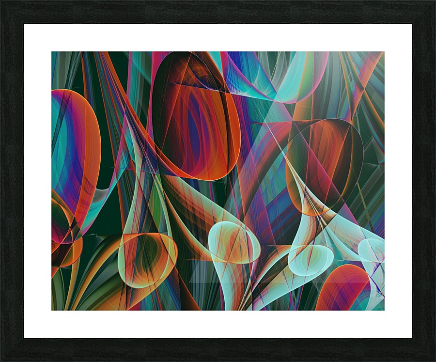 Abstract Composition 437 Picture Frame print
