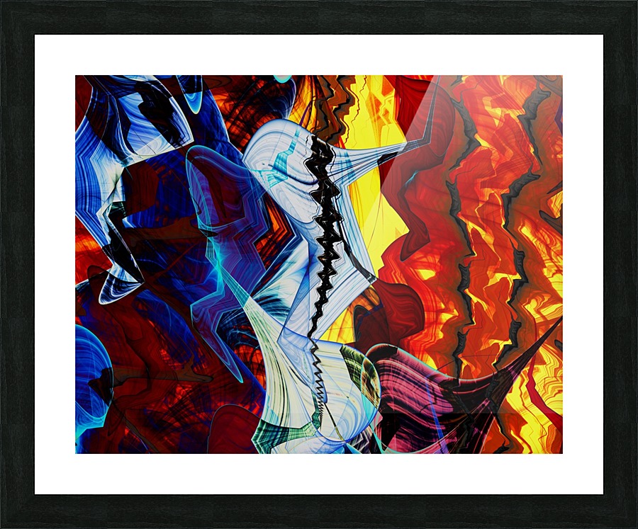 Abstract Composition 438 Picture Frame print