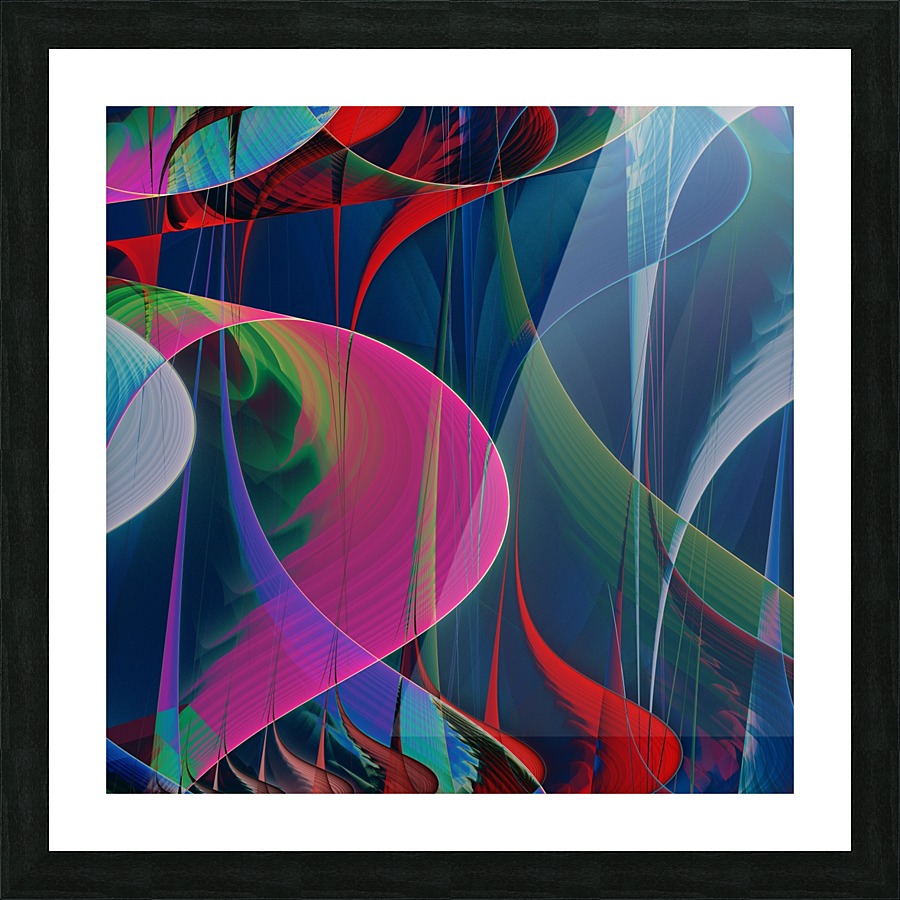 Abstract Composition 446 Picture Frame print