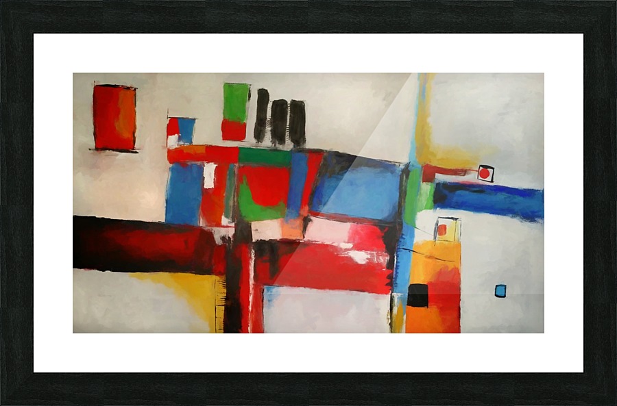 Abstract Composition 757 Picture Frame print