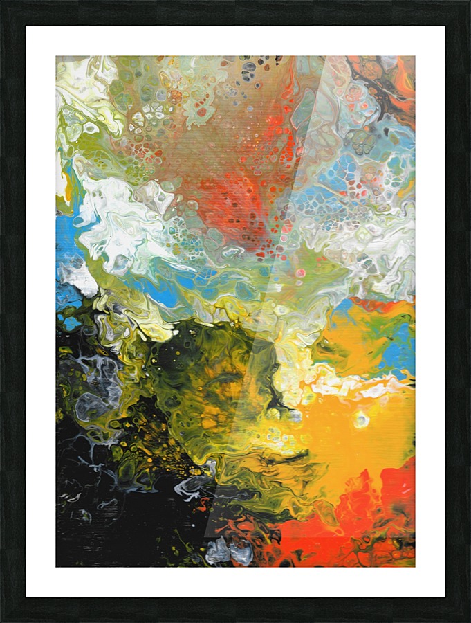 Abstract Composition 751 Picture Frame print