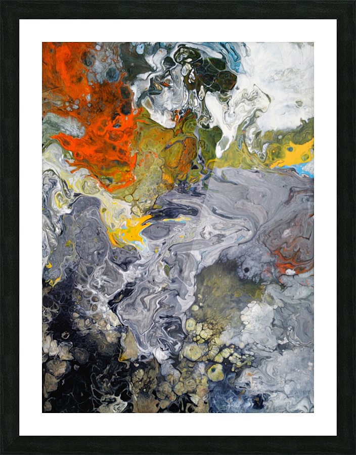 Abstract composition 752 Picture Frame print