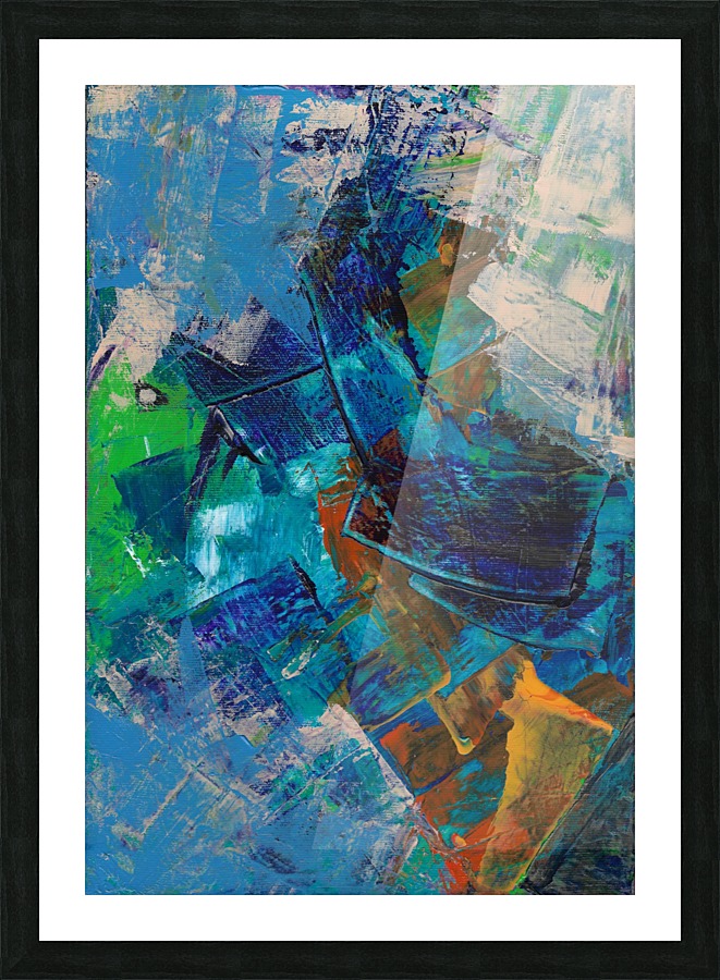 Abstract Composition 739 Picture Frame print