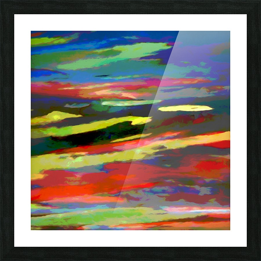 Abstract Composition 696 Picture Frame print