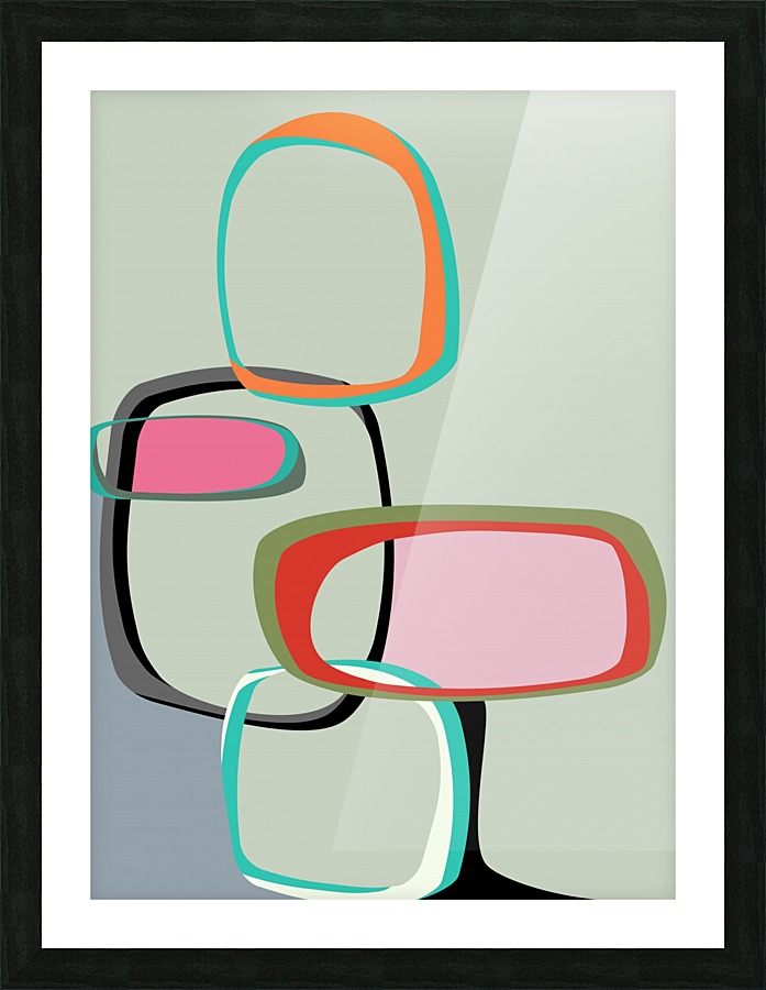 Abstract Composition 753 Picture Frame print