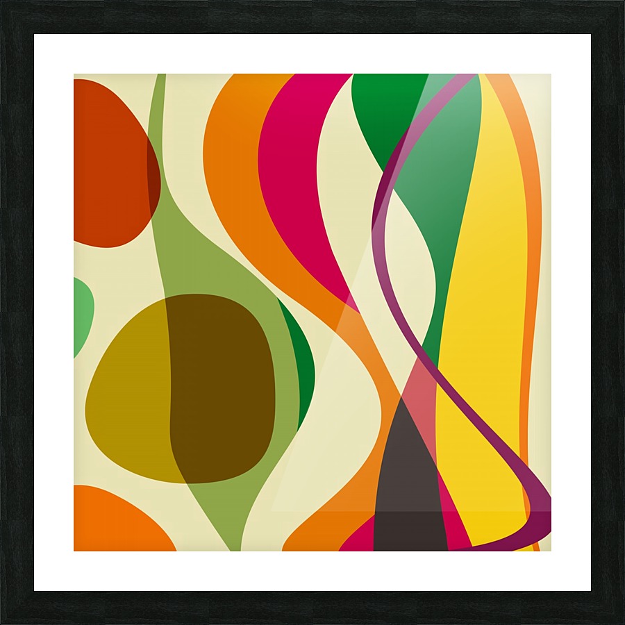 Abstract Composition 747 Picture Frame print