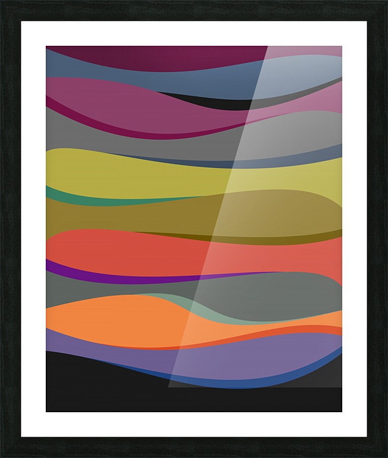 Abstract Composition 750 Picture Frame print