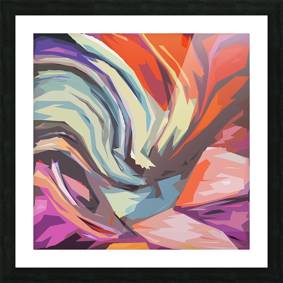Abstract Composition 744 Picture Frame print