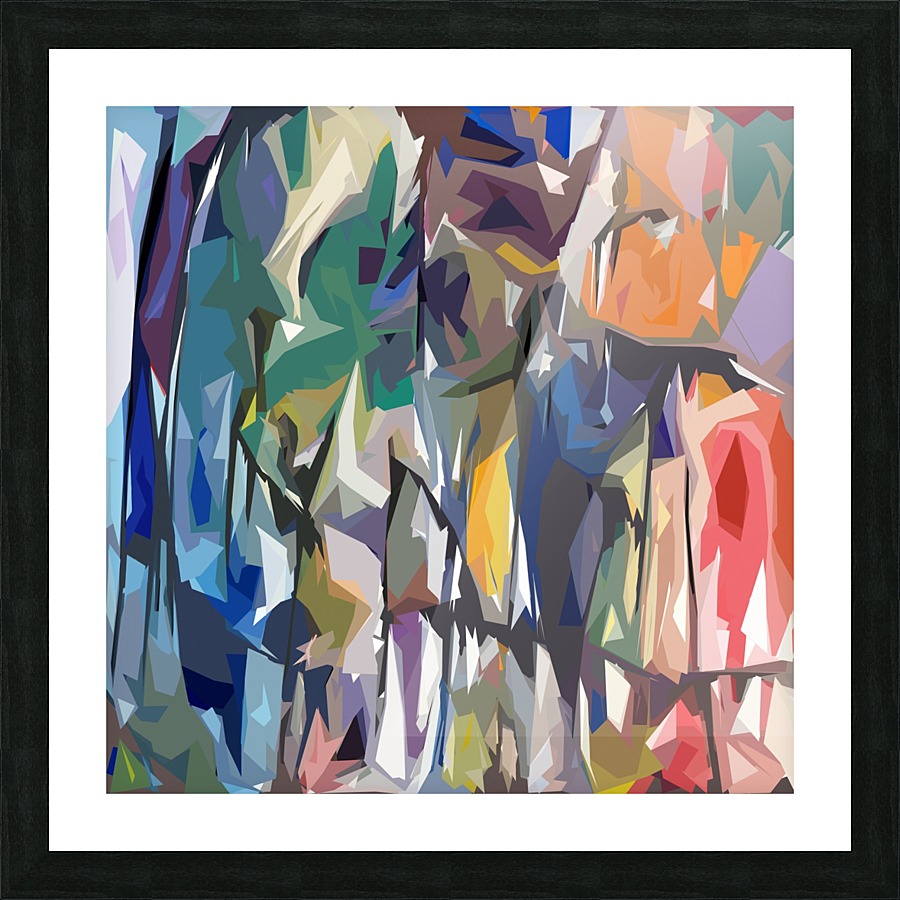 Abstract Composition 736 Picture Frame print