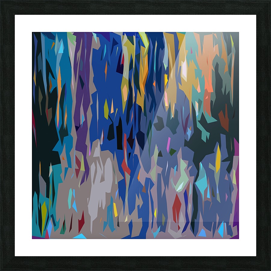 Abstract Composition 726 Picture Frame print