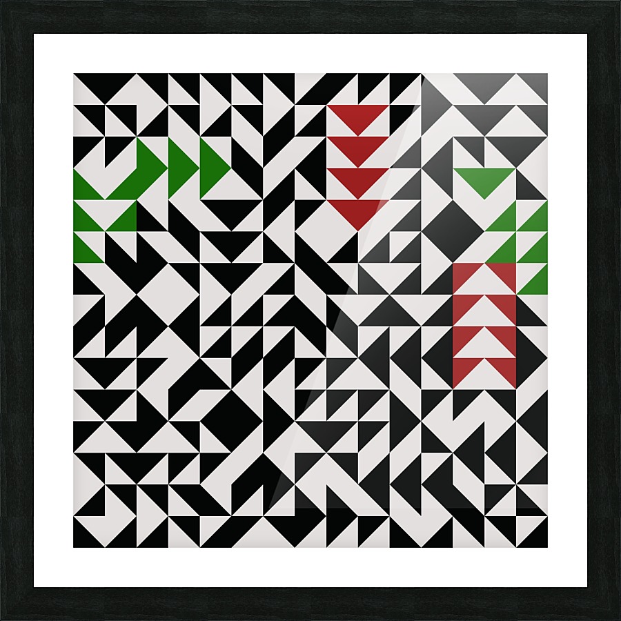 Abstract Composition 721 Picture Frame print
