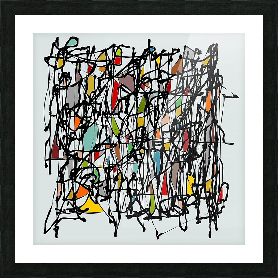 Abstract Composition 718 Picture Frame print