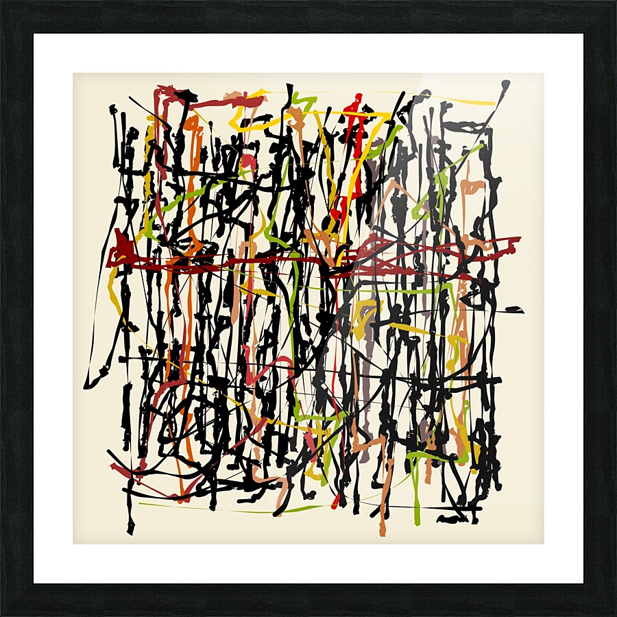 Abstract Composition 715 Picture Frame print