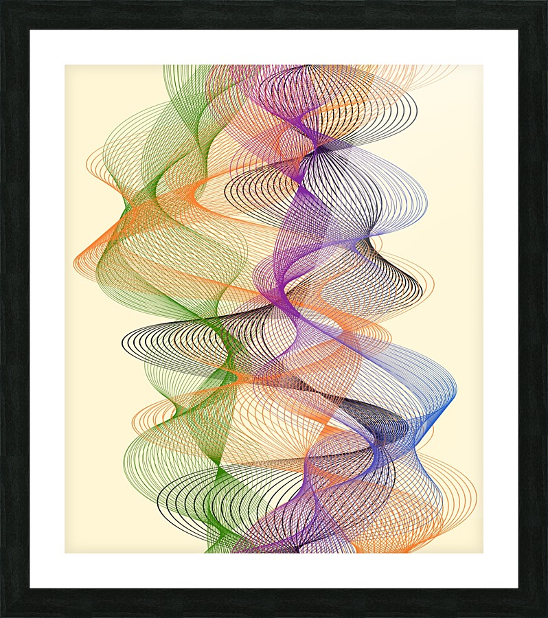 Abstract Composition 717 Picture Frame print