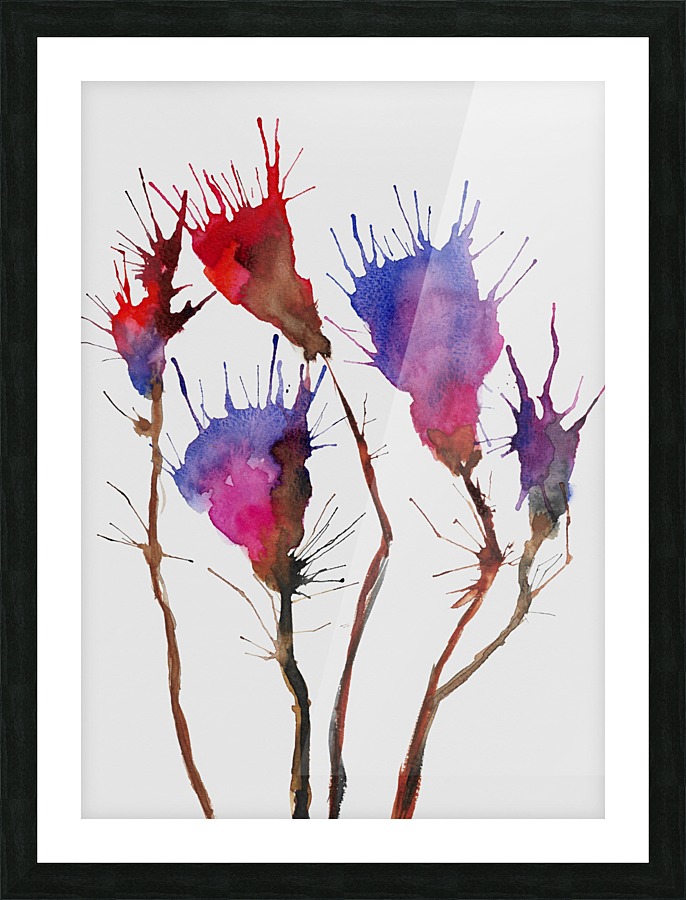 Floral Picture Frame print