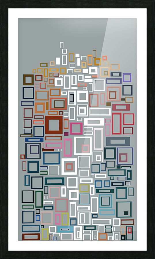 Abstract Composition 685 Picture Frame print