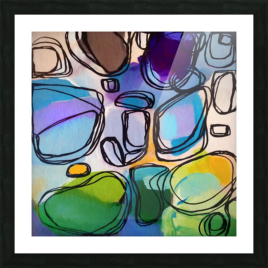 Abstract Composition 684 Picture Frame print