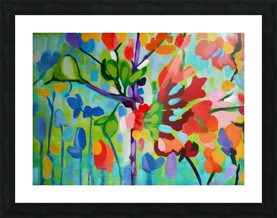 Floral 2 Picture Frame print