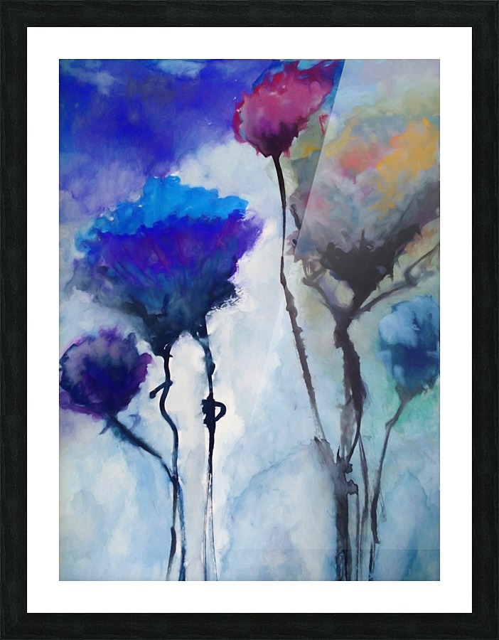 Floral 3 Picture Frame print