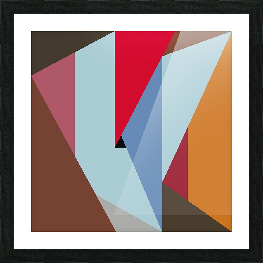 Abstract Composition 676 Picture Frame print