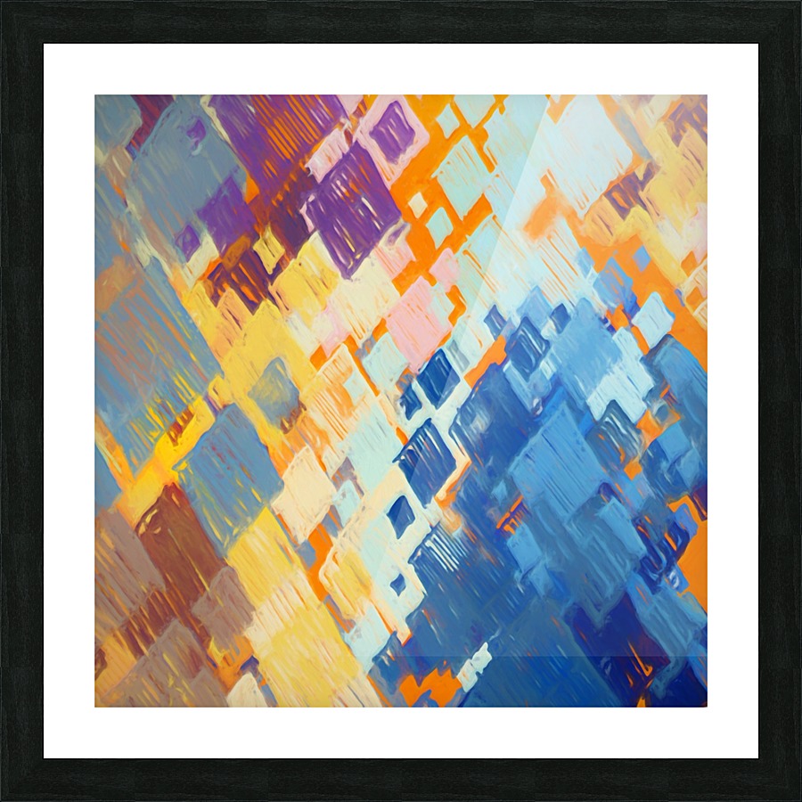 Abstract Composition 674 Picture Frame print