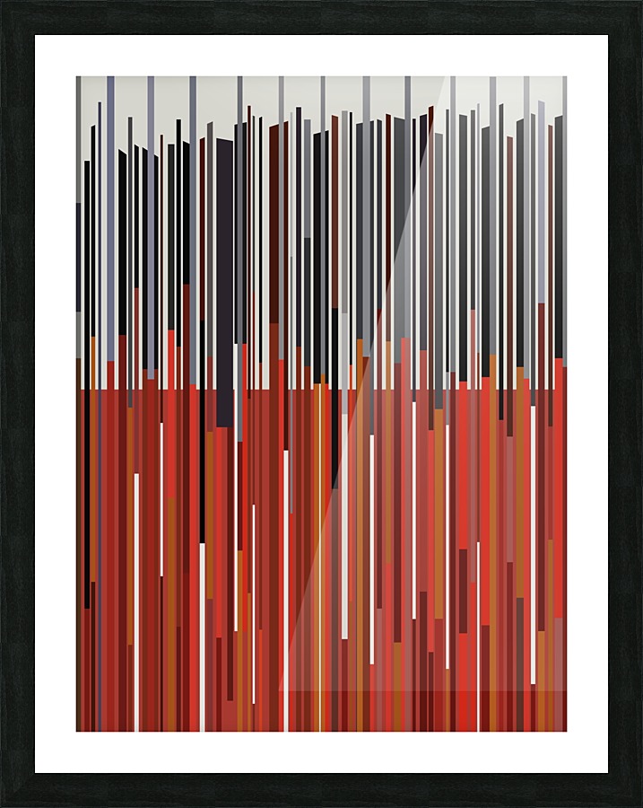 Abstract Composition 661 Picture Frame print