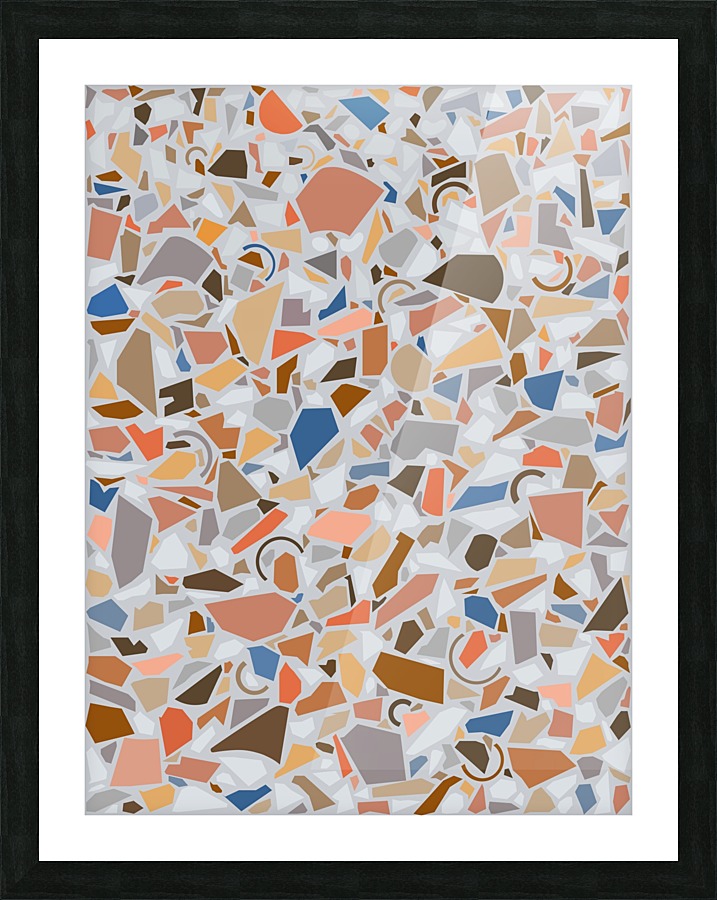 Abstract Composition 658 Picture Frame print