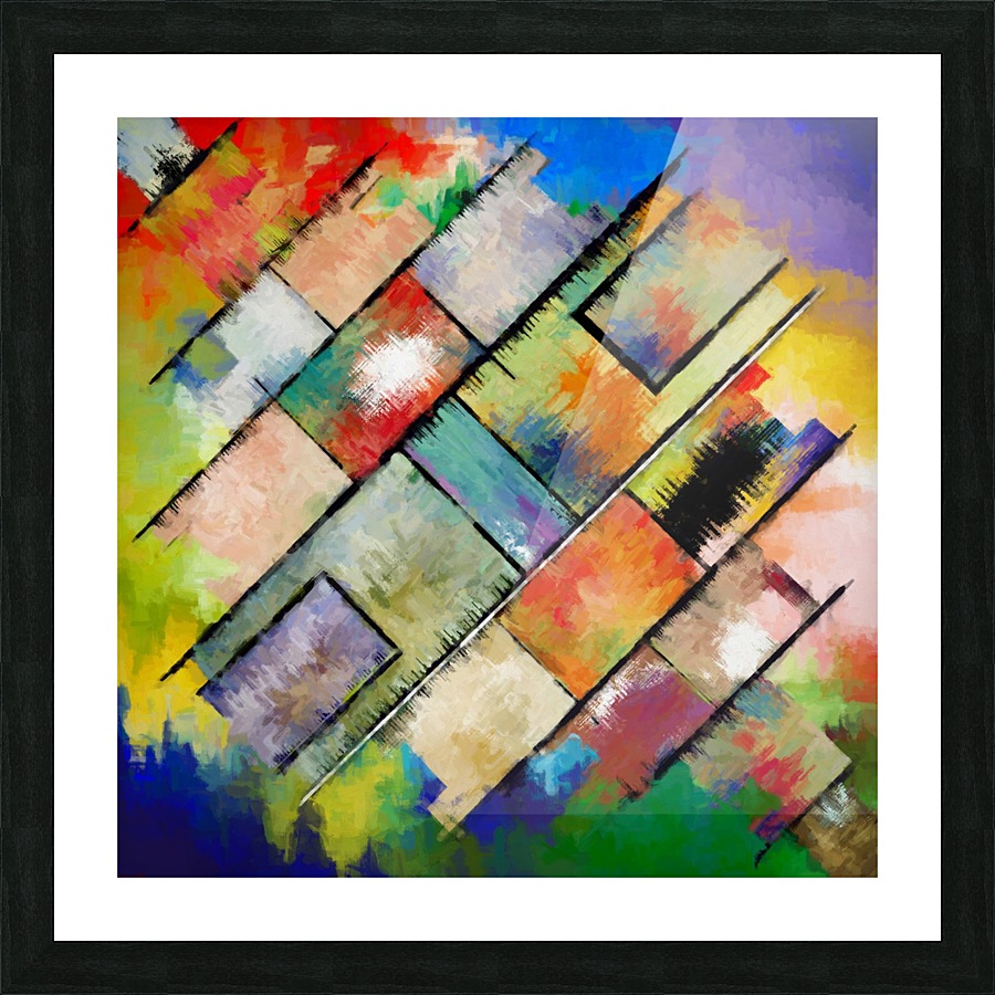 Abstract Composition 657 Picture Frame print