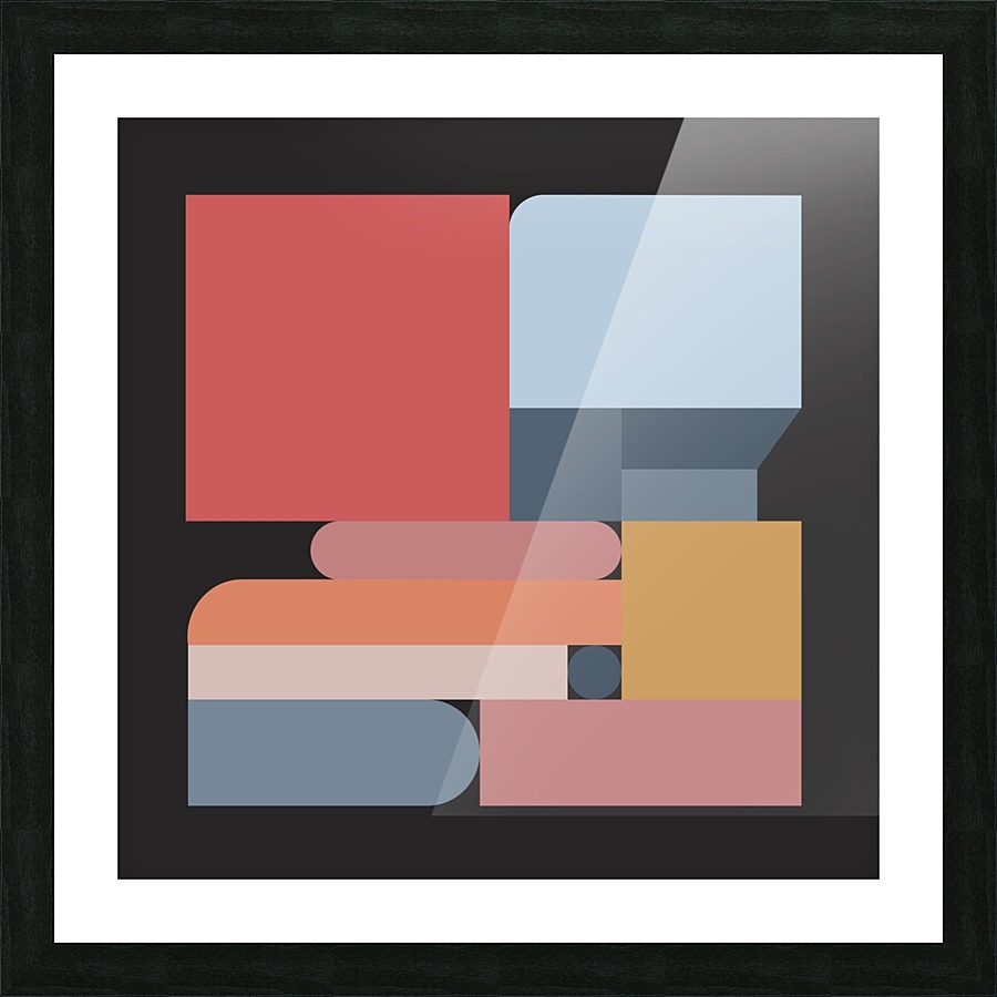 Abstract Composition 656 Picture Frame print